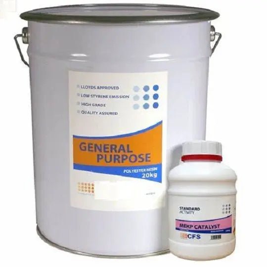 Lloyds Approved Marine Grade General Purpose Polyester Resin - Low Styrene Emission(FREE CATALYST)