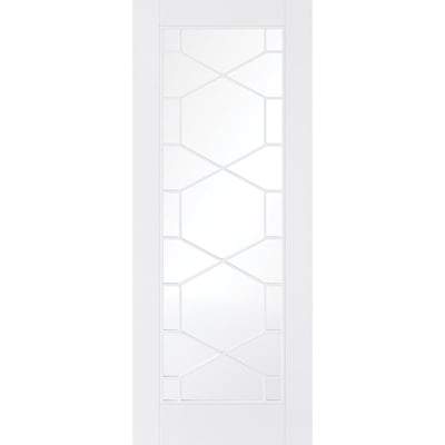 Orly White Primed Glazed Light Panels Interior Door - 1981mm x 686mm -