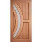 Harrow Hardwood M&T 1 Double Glazed Frosted Panel External Door - All Sizes - Doors
