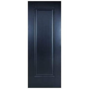 Eindhoven Black Primed 1 Panel Interior Fire Door FD30 - 1981mm x 838mm -