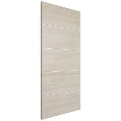 Santandor Ivory Laminated Interior Fire Door FD30 - 1981mm x 762mm -