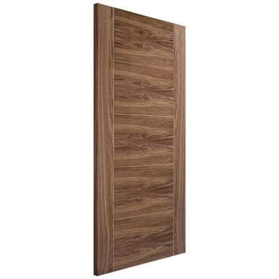Vancouver Walnut Pre-Finished 5 Panel Interior Fire Door FD30 - 1981mm x 762mm -