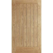 Norfolk Oak Unfinished External Door - 1981mm x 838mm -