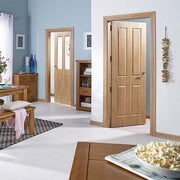 Oak Regency 4 Panel Un-Finished Internal Door - 1981mm x 686mm -