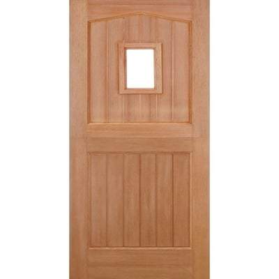 Stable Hardwood M&T 1 Unglazed Light Panel External Door - 1981mm x 838mm -
