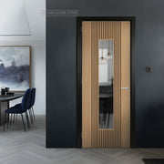 LPD Sydney Oak Glazed Pre-Finished Internal Door - All Sizes - Hardware > Building Materials > Doors > Home Doors Doors