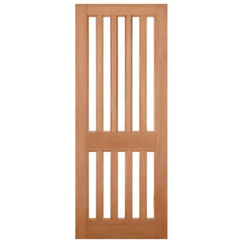 Windsor Hardwood M&T 10 Double Glazed Clear Light Panels External Door - All Sizes - Hardware > Building Materials > Doors > Home Doors Doors
