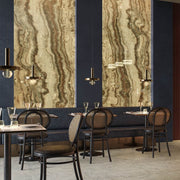 Luce Onyx Arco Red - Tiles