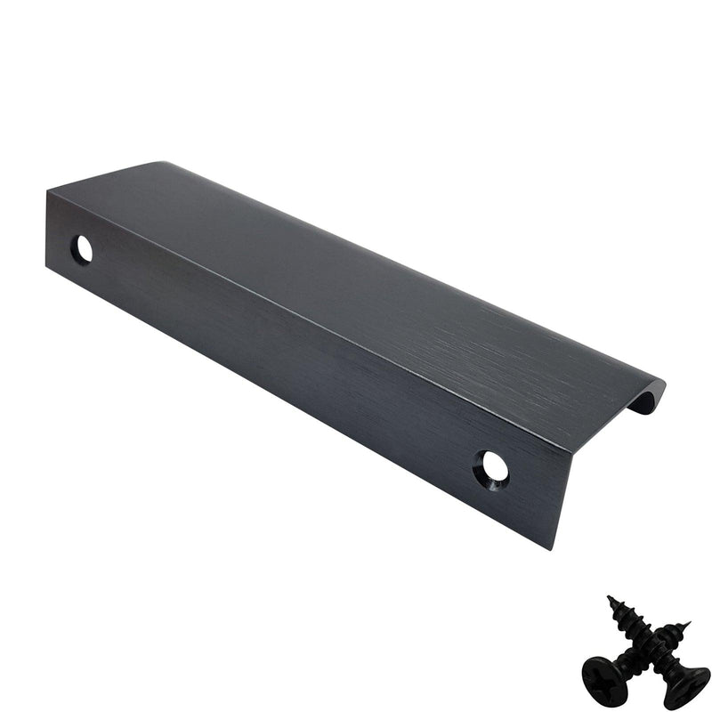 M4TEC Alva Bar Pull Handle Anthracite Door, Drawer & Cupboard VD3 - Pack of 10 - Hardware > Hardware Accessories > Cabinet Hardware > Cabinet Knobs & Handles Cabinet Knobs & Handles