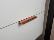 M4TEC Alva Bar Pull Handle Rose Gold Door, Drawer & Cupboard VD3 - Hardware > Hardware Accessories > Cabinet Hardware > Cabinet Knobs & Handles Cabinet Knobs & Handles