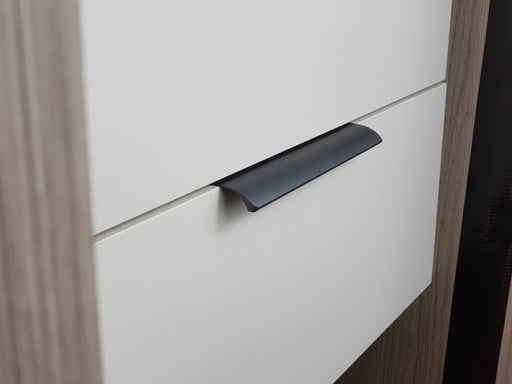 M4TEC Alva Bar Pull Handle Steel Grey VD3 - Hardware > Hardware Accessories > Cabinet Hardware > Cabinet Knobs & Handles Cabinet Knobs & Handles