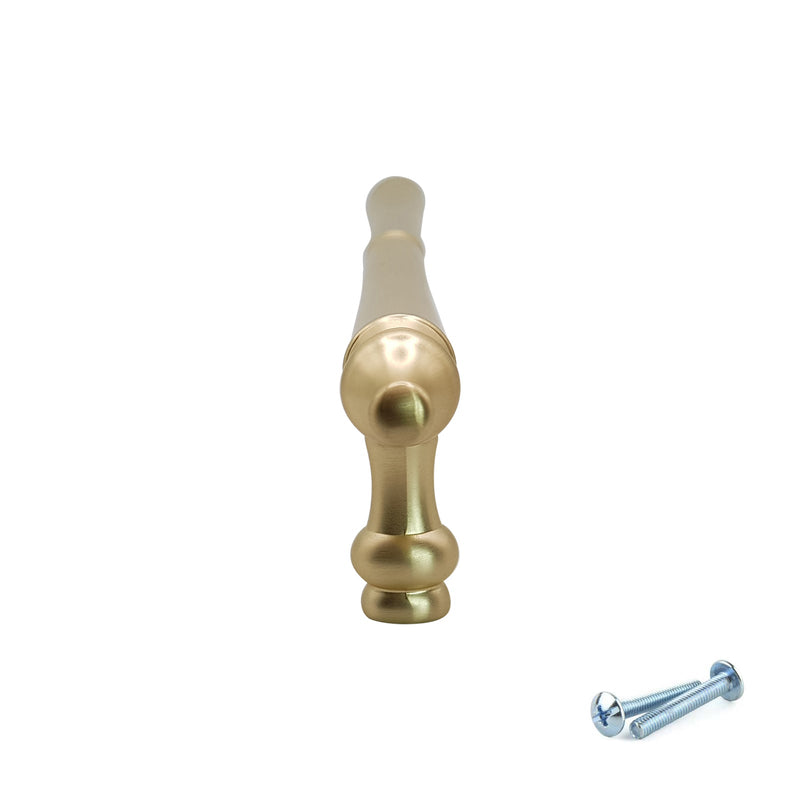 M4TEC Bar Handle Brushed Brass Doors or Cupboards VH6 Series - Hardware > Hardware Accessories > Cabinet Hardware > Cabinet Knobs & Handles Cabinet Knobs & Handles