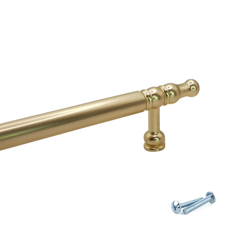 M4TEC Bar Handle Brushed Brass Doors or Cupboards VH7 Series - Hardware > Hardware Accessories > Cabinet Hardware > Cabinet Knobs & Handles Cabinet Knobs & Handles