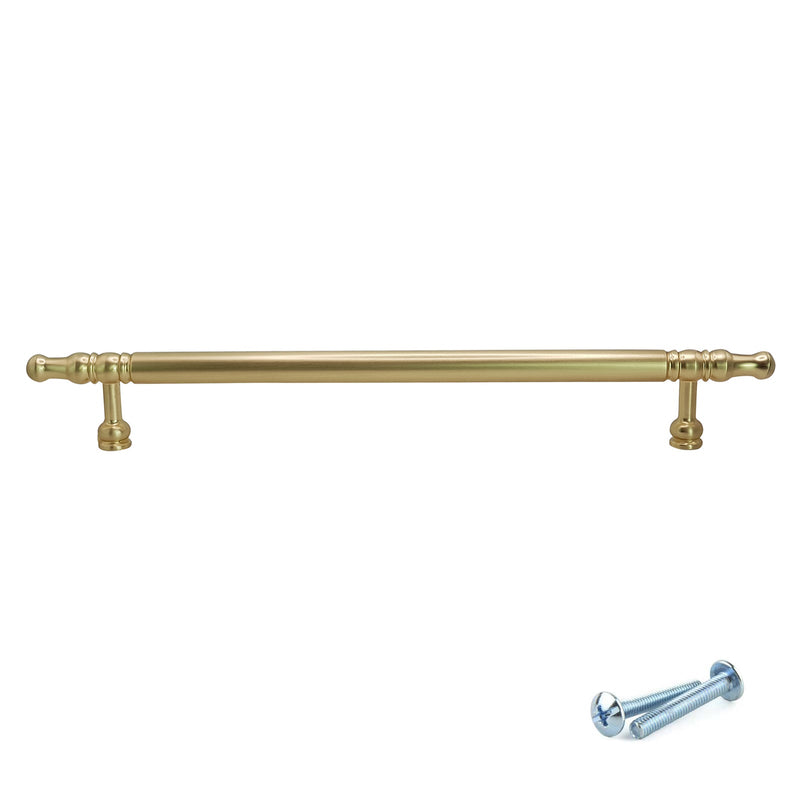M4TEC Bar Handle Brushed Brass Doors or Cupboards VH7 Series - Hardware > Hardware Accessories > Cabinet Hardware > Cabinet Knobs & Handles Cabinet Knobs & Handles
