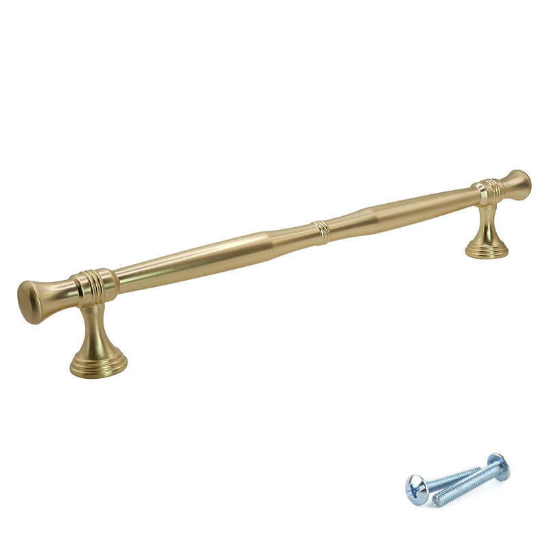 M4TEC Bar Handle Brushed Brass Doors, Drawers or Cupboards VH8 Series 10 pack - Hardware > Hardware Accessories > Cabinet Hardware > Cabinet Knobs & Handles Cabinet Knobs & Handles