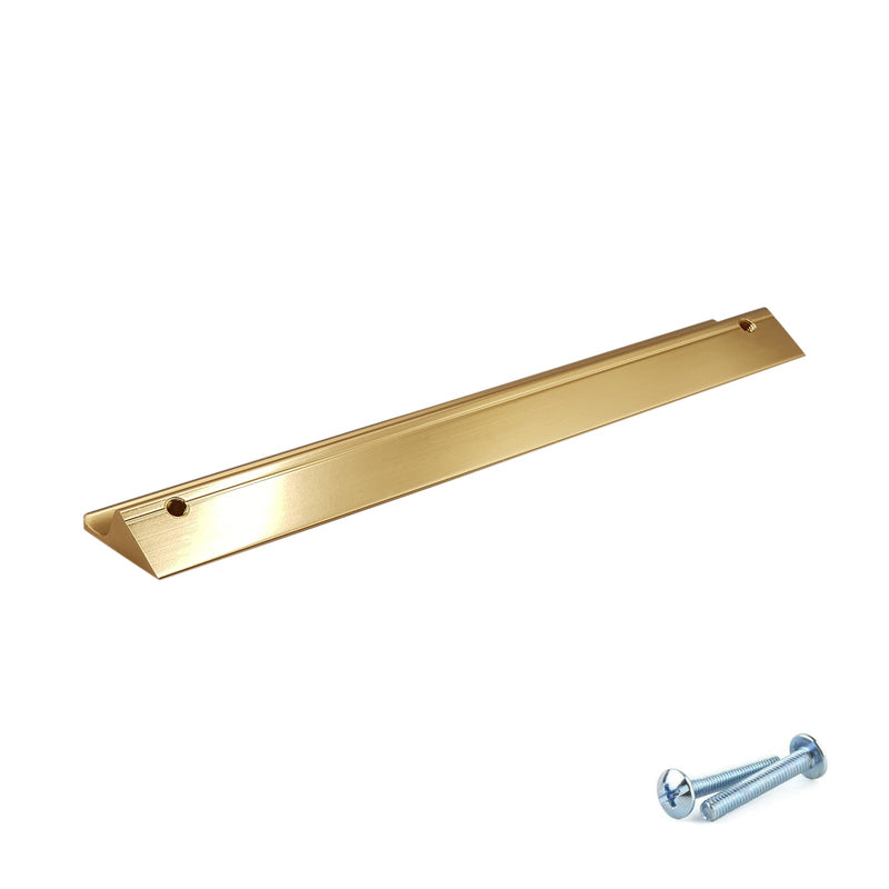 M4TEC Bar Pull Handle Brushed Brass Door, Drawer & Cupboard VE8 Dalry Series - Hardware > Hardware Accessories > Cabinet Hardware > Cabinet Knobs & Handles Cabinet Knobs & Handles