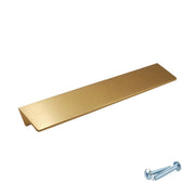 M4TEC Bar Pull Handle Brushed Brass Door, Drawer & Cupboard VE8 Dalry Series - Hardware > Hardware Accessories > Cabinet Hardware > Cabinet Knobs & Handles Cabinet Knobs & Handles