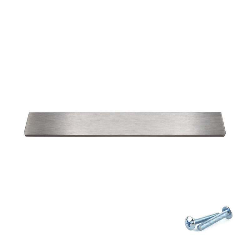 M4TEC Bar Pull Handle Brushed Stainless Steel Door, Drawer & Cupboard VE8 Dalry Series Pack of 10 - Hardware > Hardware Accessories > Cabinet Hardware > Cabinet Knobs & Handles Cabinet Knobs & Handles