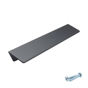 M4TEC Bar Pull Handle Steel Grey Door, Drawer & Cupboard VE8 Dalry Series - Hardware > Hardware Accessories > Cabinet Hardware > Cabinet Knobs & Handles Cabinet Knobs & Handles
