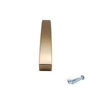 M4TEC Bow Pull Handle Brushed Brass Door, Drawer & Cupboard VE9 - Hardware > Hardware Accessories > Cabinet Hardware > Cabinet Knobs & Handles Cabinet Knobs & Handles