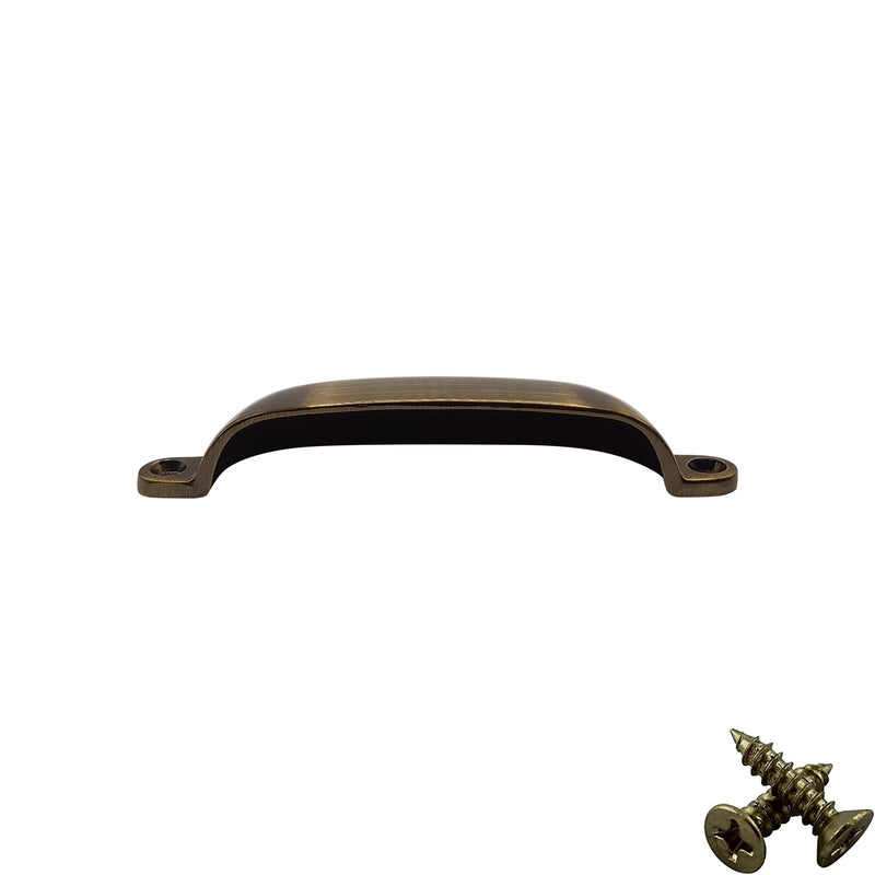 M4TEC Cup Handle Antique Brass Doors or Cupboards VG4 Series - Hardware > Hardware Accessories > Cabinet Hardware > Cabinet Knobs & Handles Cabinet Knobs & Handles