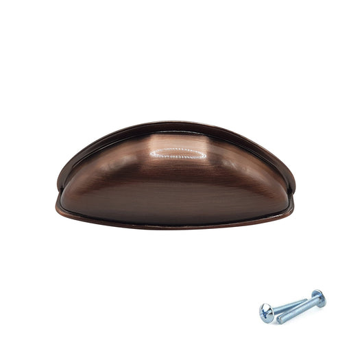 M4TEC Cup Handle Antique Copper Doors or Cupboards VG3 Series - Hardware > Hardware Accessories > Cabinet Hardware > Cabinet Knobs & Handles Cabinet Knobs & Handles