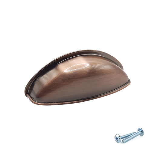 M4TEC Cup Handle Antique Copper Doors or Cupboards VG3 Series - Hardware > Hardware Accessories > Cabinet Hardware > Cabinet Knobs & Handles Cabinet Knobs & Handles