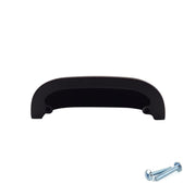M4TEC Cup Handle Black Doors or Cupboards VG5 Series - Hardware > Hardware Accessories > Cabinet Hardware > Cabinet Knobs & Handles Cabinet Knobs & Handles