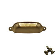M4TEC Cup Handle Brushed Brass Doors or Cupboards VG4 Series - Hardware > Hardware Accessories > Cabinet Hardware > Cabinet Knobs & Handles Cabinet Knobs & Handles