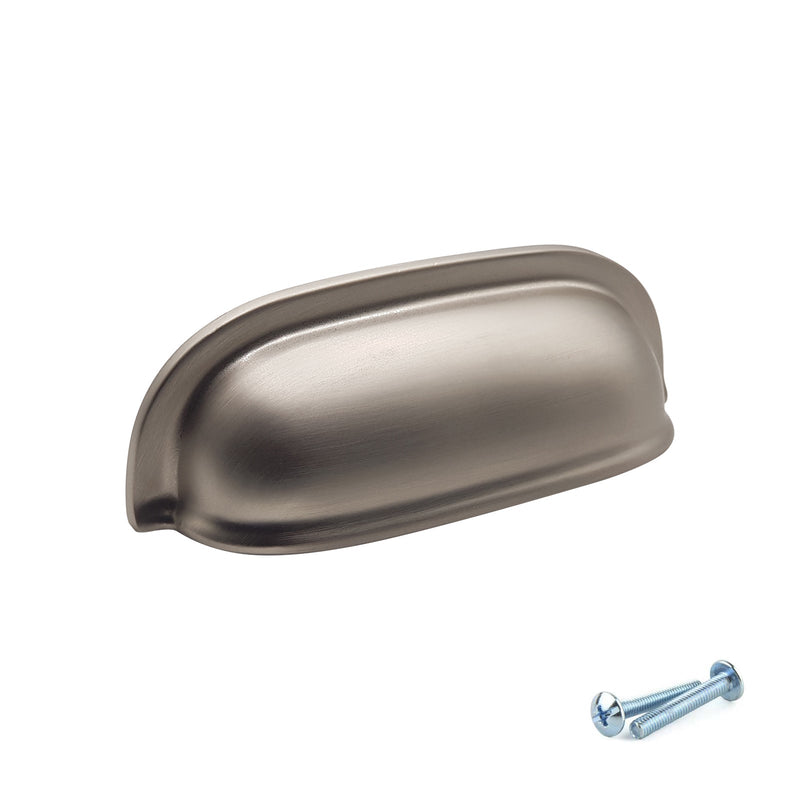 M4TEC Cup Handle Brushed Nickel Doors or Cupboards VG5 Series - Hardware > Hardware Accessories > Cabinet Hardware > Cabinet Knobs & Handles Cabinet Knobs & Handles