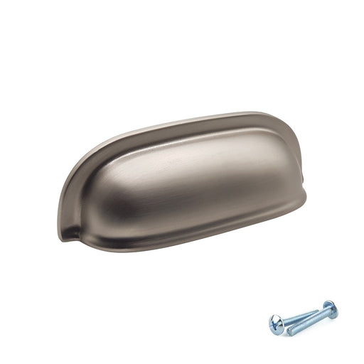 M4TEC Cup Handle Brushed Nickel Doors or Cupboards VG5 Series - Hardware > Hardware Accessories > Cabinet Hardware > Cabinet Knobs & Handles Cabinet Knobs & Handles