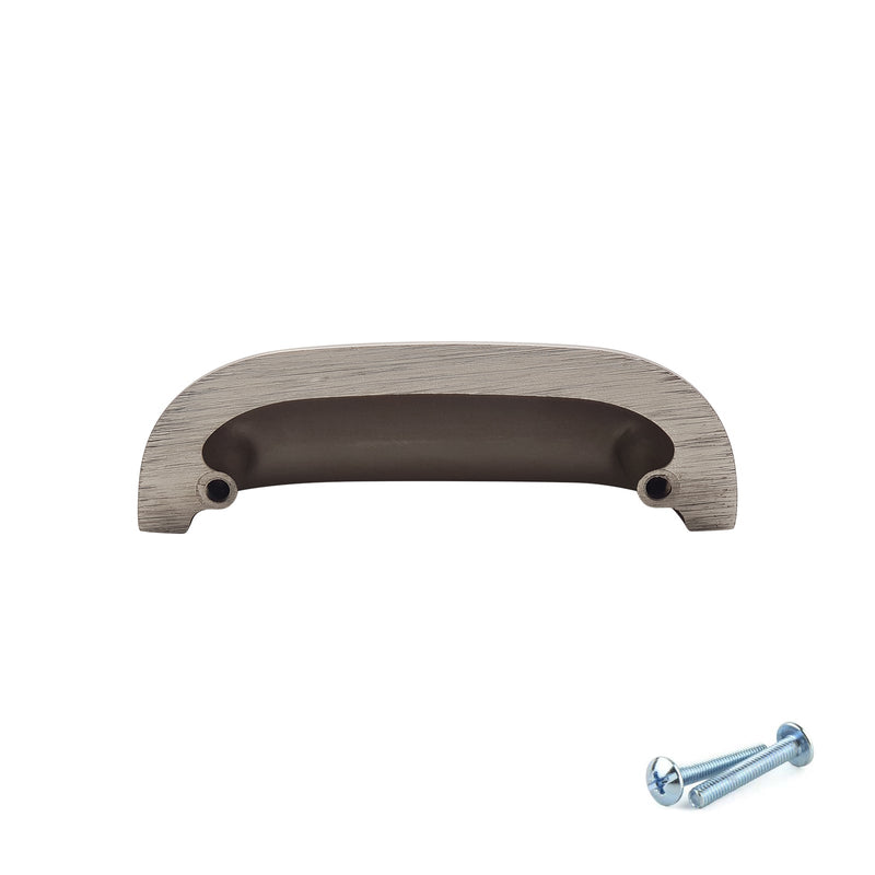 M4TEC Cup Handle Brushed Nickel Doors or Cupboards VG5 Series - Hardware > Hardware Accessories > Cabinet Hardware > Cabinet Knobs & Handles Cabinet Knobs & Handles