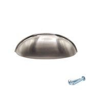 M4TEC Cup Handle Brushed Nickel Doors or Cupboards VG6 Series - Hardware > Hardware Accessories > Cabinet Hardware > Cabinet Knobs & Handles Cabinet Knobs & Handles