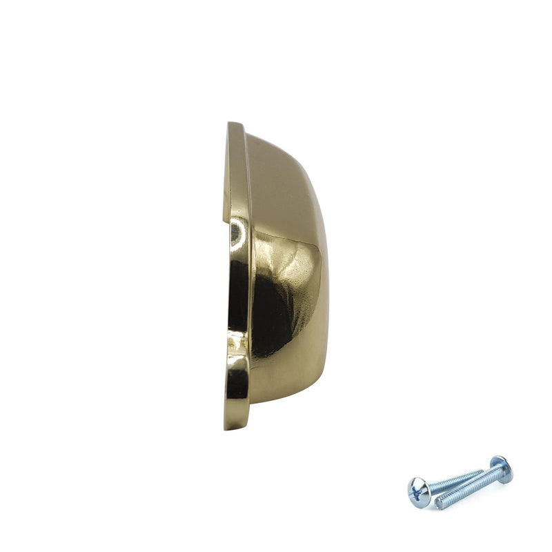 M4TEC Cup Handle Karat Gold Doors or Cupboards VG4 Series - Hardware > Hardware Accessories > Cabinet Hardware > Cabinet Knobs & Handles Cabinet Knobs & Handles