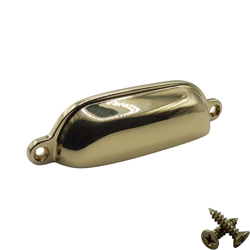 M4TEC Cup Handle Karat Gold Doors or Cupboards VG4 Series - Hardware > Hardware Accessories > Cabinet Hardware > Cabinet Knobs & Handles Cabinet Knobs & Handles