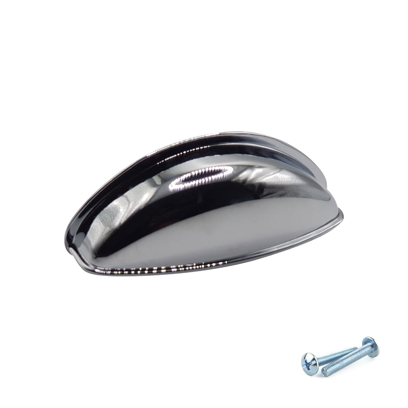 M4TEC Cup Handle Polished Chrome Doors or Cupboards VG3 Series - Hardware > Hardware Accessories > Cabinet Hardware > Cabinet Knobs & Handles Cabinet Knobs & Handles