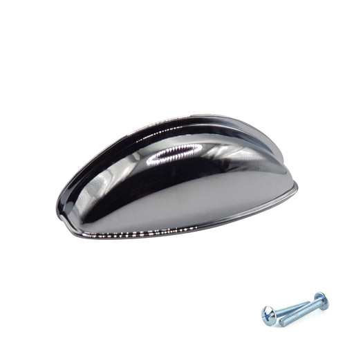 M4TEC Cup Handle Polished Chrome Doors or Cupboards VG3 Series - Hardware > Hardware Accessories > Cabinet Hardware > Cabinet Knobs & Handles Cabinet Knobs & Handles
