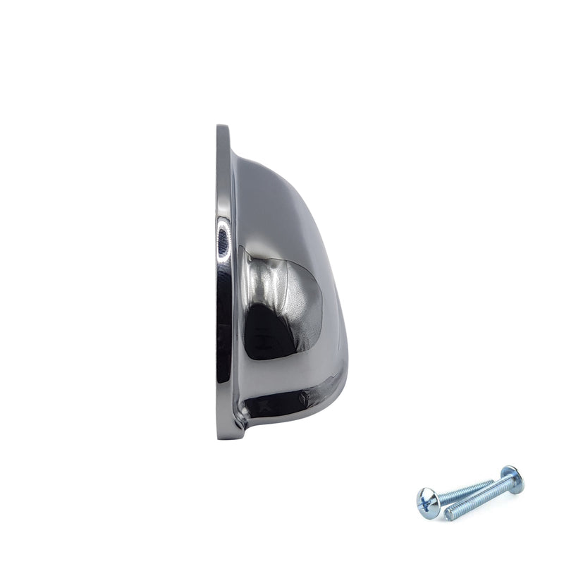 M4TEC Cup Handle Polished Chrome Doors or Cupboards VG5 Series - Hardware > Hardware Accessories > Cabinet Hardware > Cabinet Knobs & Handles Cabinet Knobs & Handles