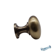 M4TEC Knob Handle Antique Brass Doors or Cupboards VH4 Series 29mm - Hardware > Hardware Accessories > Cabinet Hardware > Cabinet Knobs & Handles Cabinet Knobs & Handles