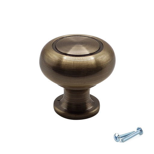 M4TEC Knob Handle Antique Brass Doors or Cupboards VH5 Series - Hardware > Hardware Accessories > Cabinet Hardware > Cabinet Knobs & Handles Cabinet Knobs & Handles