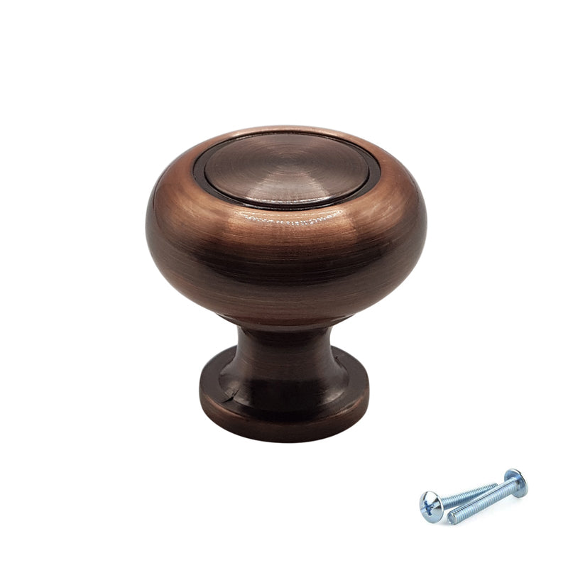 M4TEC Knob Handle Antique Copper Doors or Cupboards VH5 Series - Hardware > Hardware Accessories > Cabinet Hardware > Cabinet Knobs & Handles Cabinet Knobs & Handles