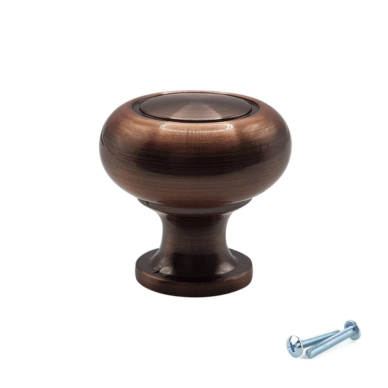 M4TEC Knob Handle Antique Copper Doors or Cupboards VH5 Series - Hardware > Hardware Accessories > Cabinet Hardware > Cabinet Knobs & Handles Cabinet Knobs & Handles