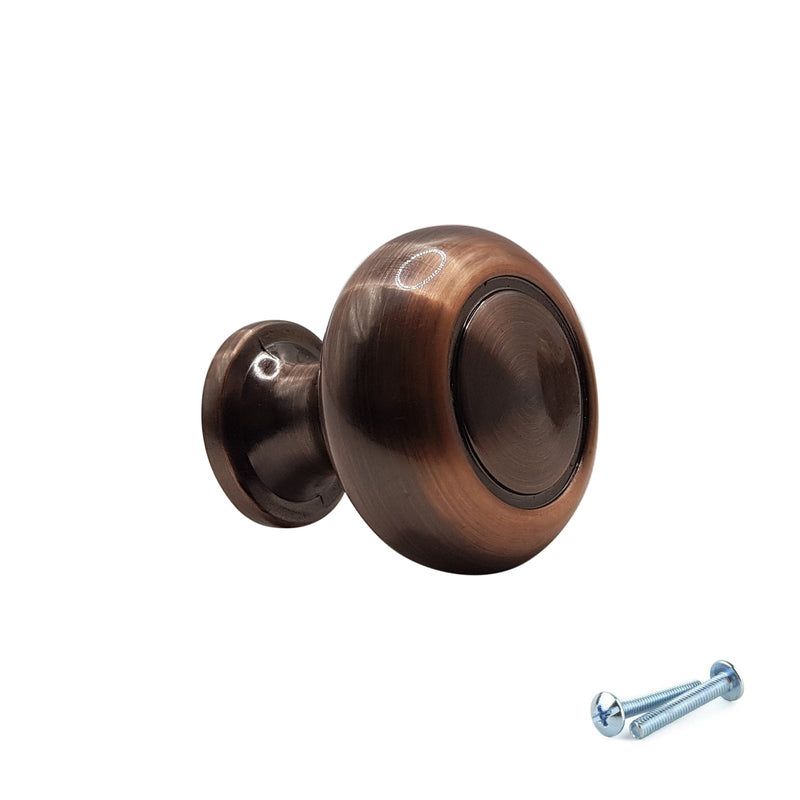 M4TEC Knob Handle Antique Copper Doors or Cupboards VH5 Series - Hardware > Hardware Accessories > Cabinet Hardware > Cabinet Knobs & Handles Cabinet Knobs & Handles
