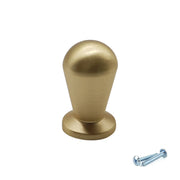 M4TEC Knob Handle Brushed Brass Door, Drawer & Cupboard VF3 - Hardware > Hardware Accessories > Cabinet Hardware > Cabinet Knobs & Handles Cabinet Knobs & Handles