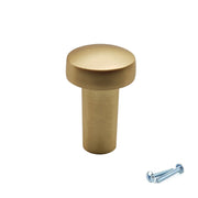 M4TEC Knob Handle Brushed Brass Door, Drawer & Cupboard VF4 Series - Hardware > Hardware Accessories > Cabinet Hardware > Cabinet Knobs & Handles Cabinet Knobs & Handles
