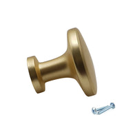 M4TEC Knob Handle Brushed Brass Door, Drawer & Cupboard VF8 Series - Hardware > Hardware Accessories > Cabinet Hardware > Cabinet Knobs & Handles Cabinet Knobs & Handles