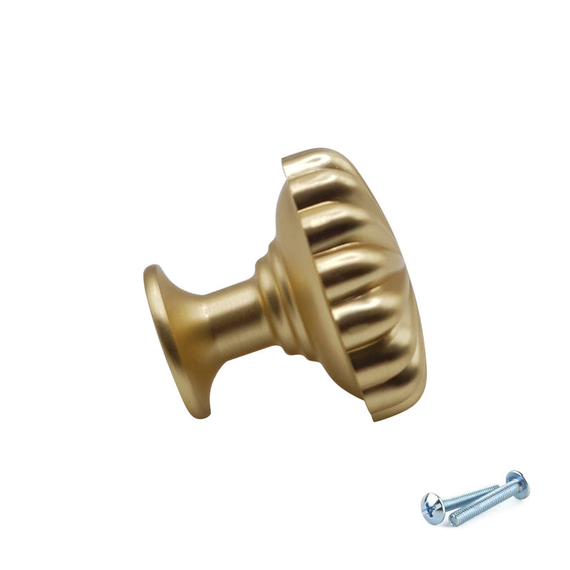 M4TEC Knob Handle Brushed Brass Doors or Cupboards VH3 Series - Hardware > Hardware Accessories > Cabinet Hardware > Cabinet Knobs & Handles Cabinet Knobs & Handles