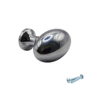 M4TEC Knob Handle Polished Chrome Doors or Cupboards VG8 Series 25mm - Hardware > Hardware Accessories > Cabinet Hardware > Cabinet Knobs & Handles Cabinet Knobs & Handles