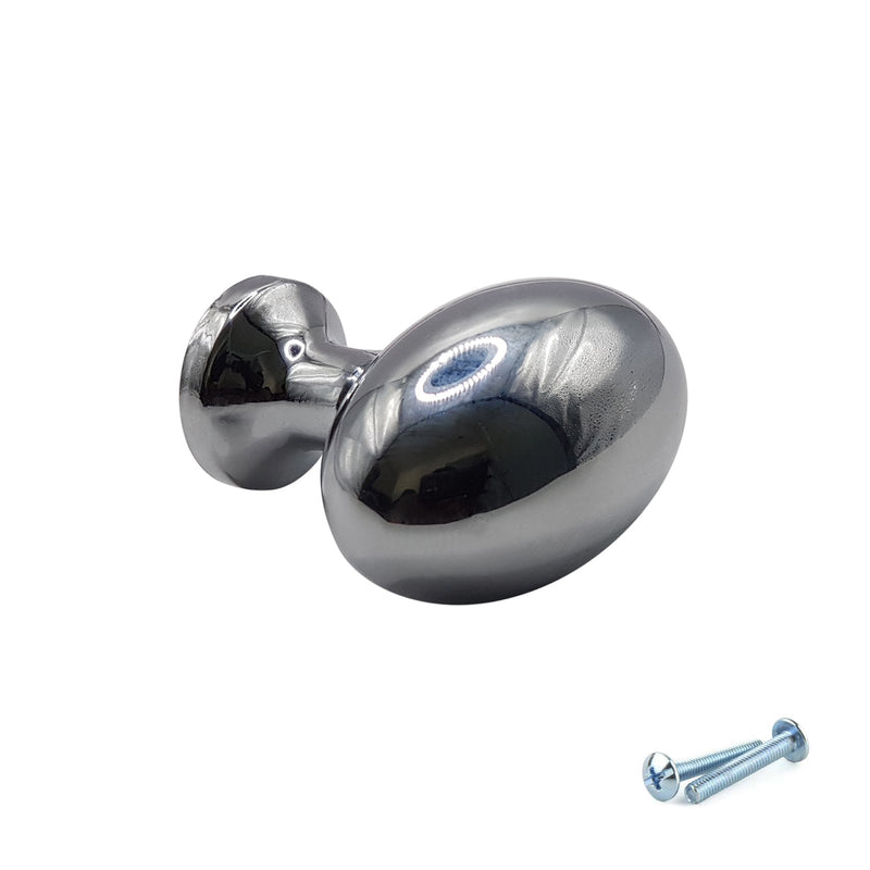 M4TEC Knob Handle Polished Chrome Doors or Cupboards VG8 Series 25mm - Hardware > Hardware Accessories > Cabinet Hardware > Cabinet Knobs & Handles Cabinet Knobs & Handles