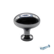 M4TEC Knob Handle Polished Chrome Doors or Cupboards VG8 Series 25mm - Hardware > Hardware Accessories > Cabinet Hardware > Cabinet Knobs & Handles Cabinet Knobs & Handles